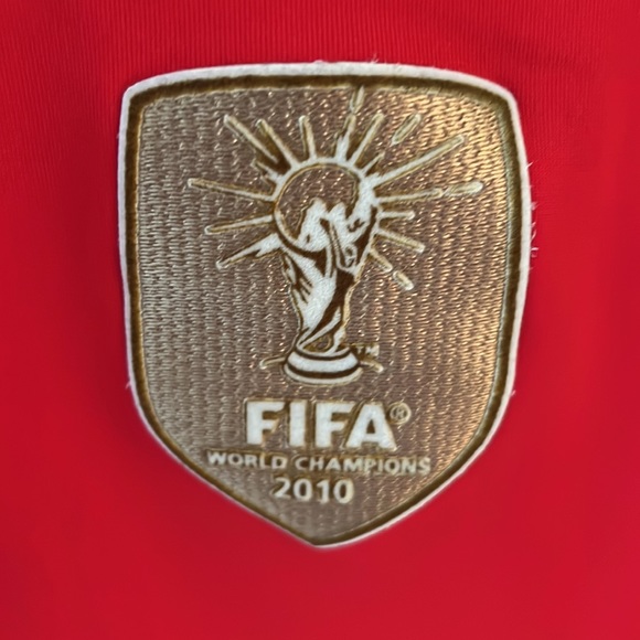 🌟🌟RARE🌟🌟 2010 FIFA WORLD CHAMPIONS Official David Villa Soccer Jersey - Picture 4 of 10